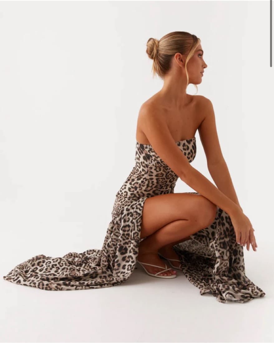 Fierce Leopard Maxi Dress - Image 2