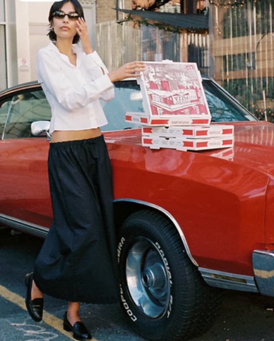 Djerf Ave Midi Skirt - Image 3