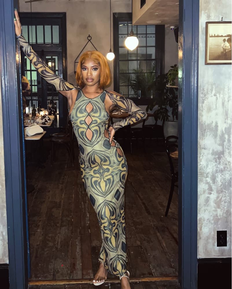 The Kript abstract-pattern dress  - Image 6