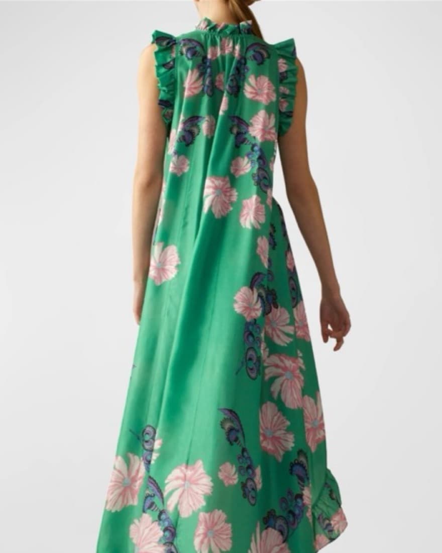 Cynthia Rowley High-Law Floral-Print Ruf - Image 3