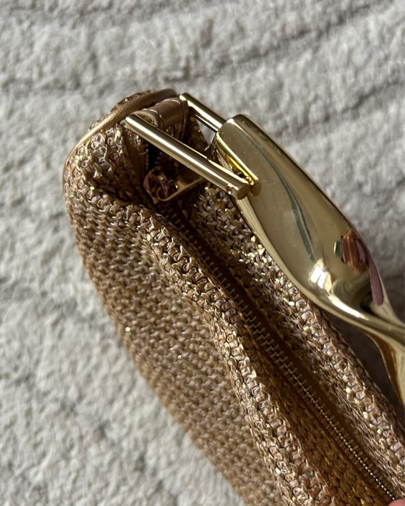 Zara Gold Small Purse - Image 3