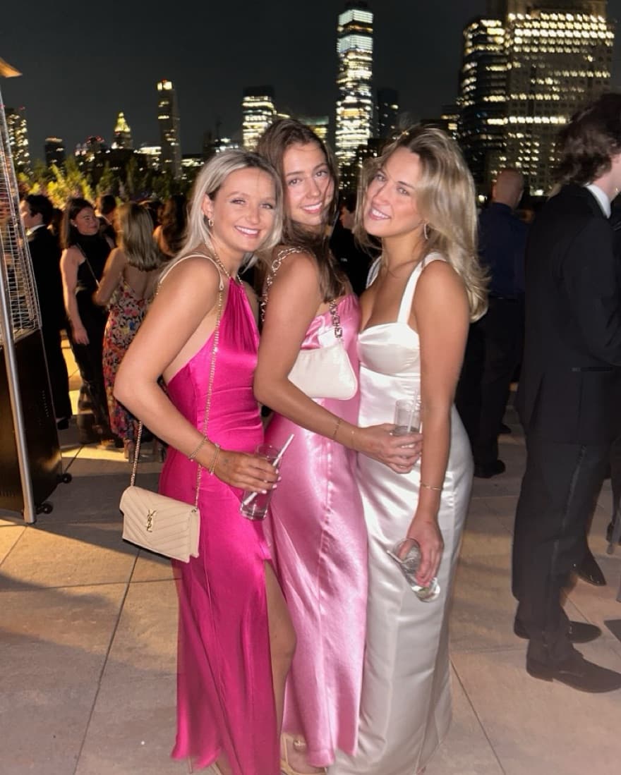 ASTR the Label Pink Satin Maxi Dress - Image 4
