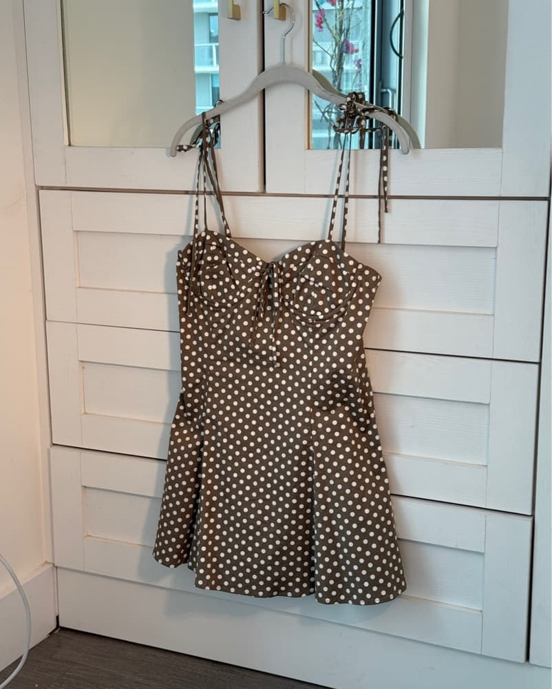 Majorelle Tahoe Mini Polka Dot Dress - Image 6