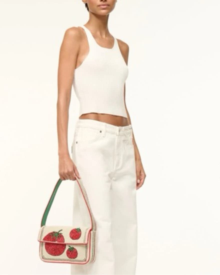 Staud Tommy Tomato Bag - Image 3