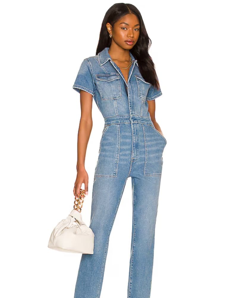 Good American Denim Jumpsuit - Image 1