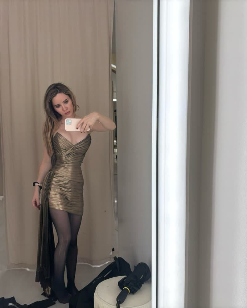 Retrofete Daniele Dress Bronze - Image 2