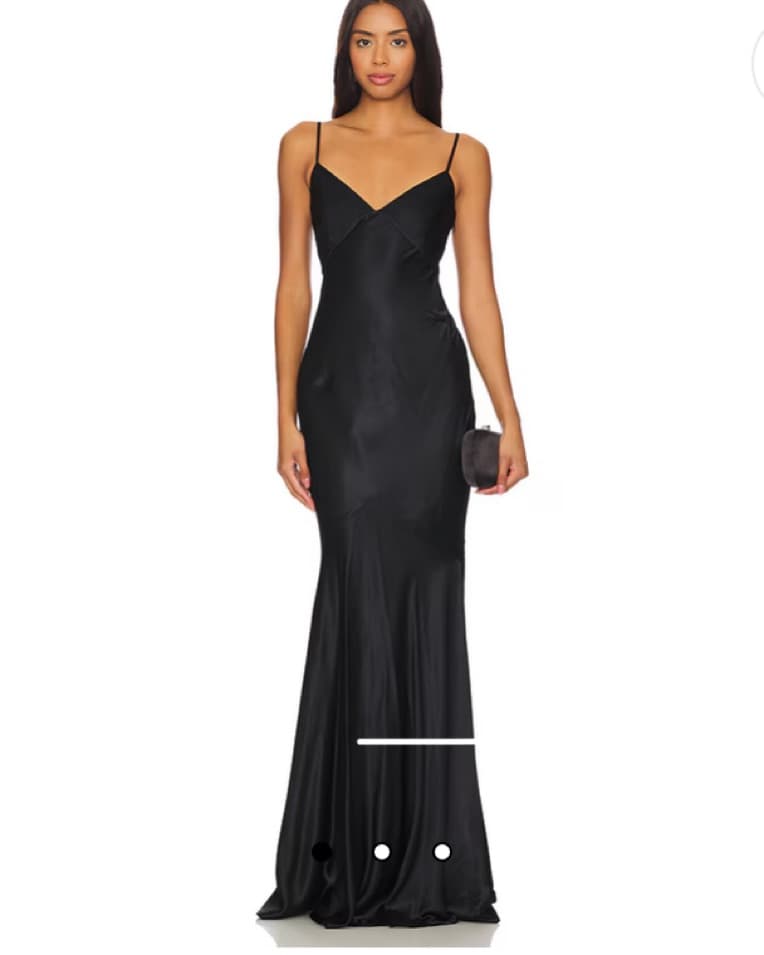 Revolve Dress- Black Wedding Guest Dress - Image 1