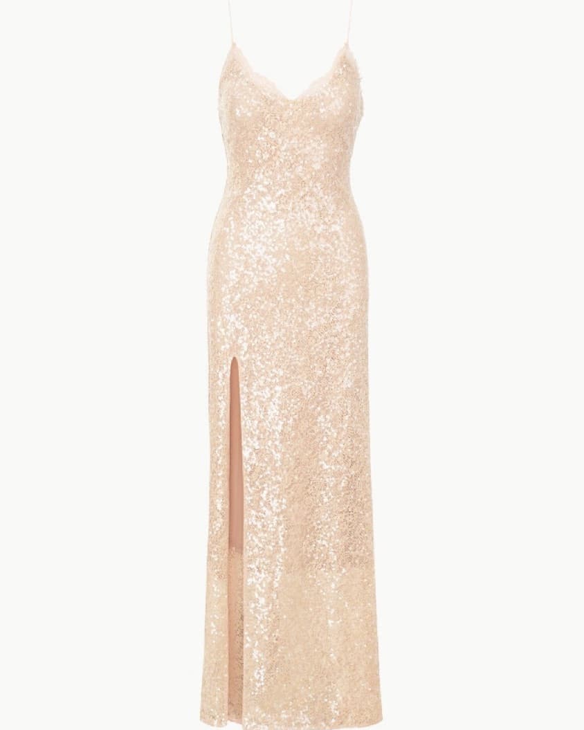 KEZIA DRESS BEIGE - Image 3