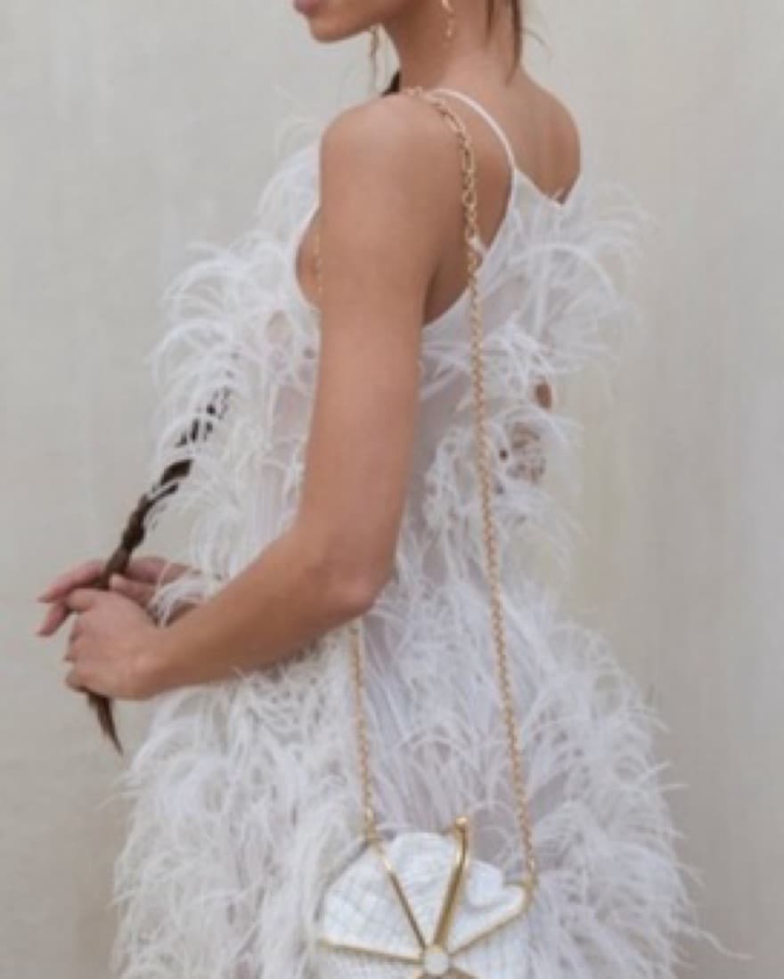 Cult gaia Shannon Feathered Mini Dress - Image 2