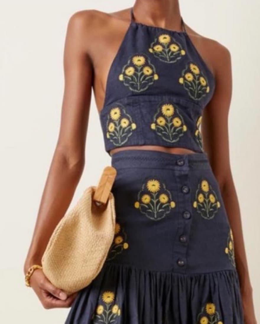 Agua Bendita Castana Embroidered Set - Image 6