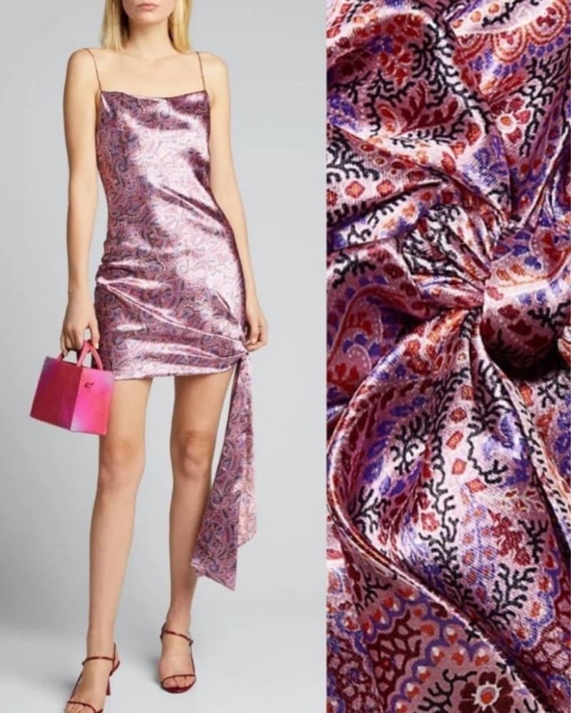 Cinq A Sept Satin Mini Dress - Image 2