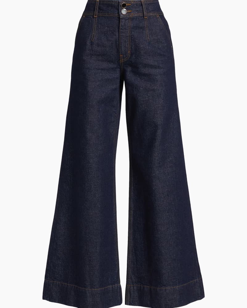 Sparkly Wide Leg Jeans - Image 4