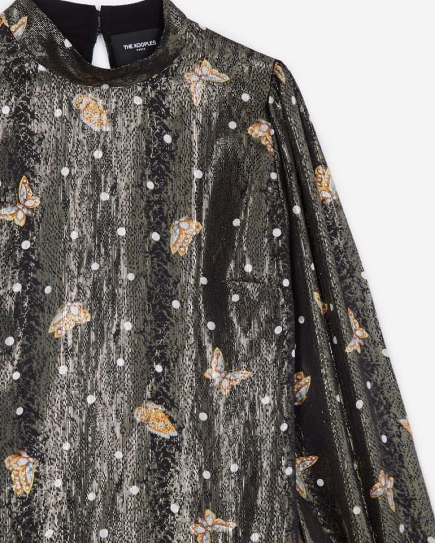 Kooples Sparkle Mini Dress - Image 3