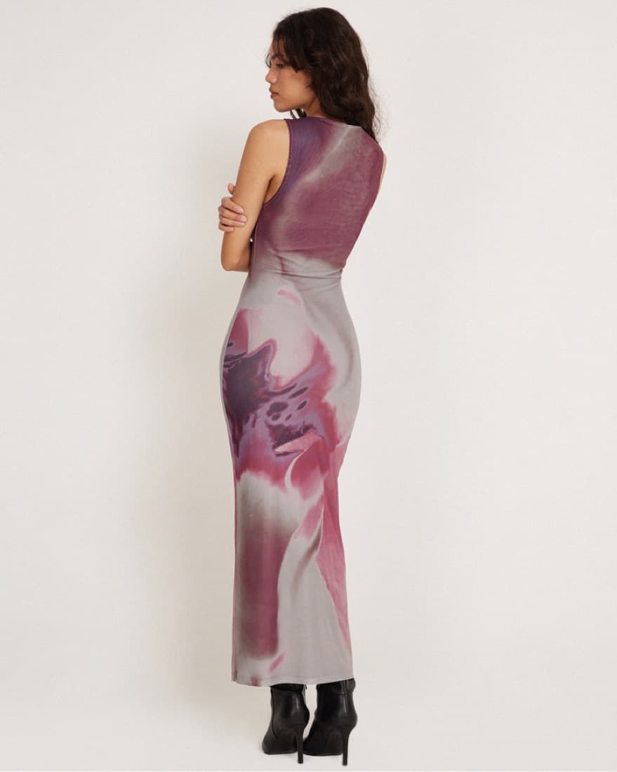 Motel Rocks Fayola Print dress - Image 3