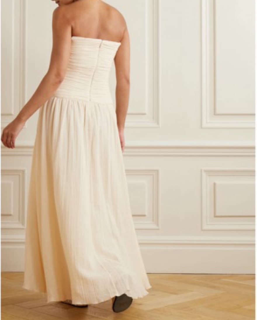 Staud hightide strapless dress - Image 3