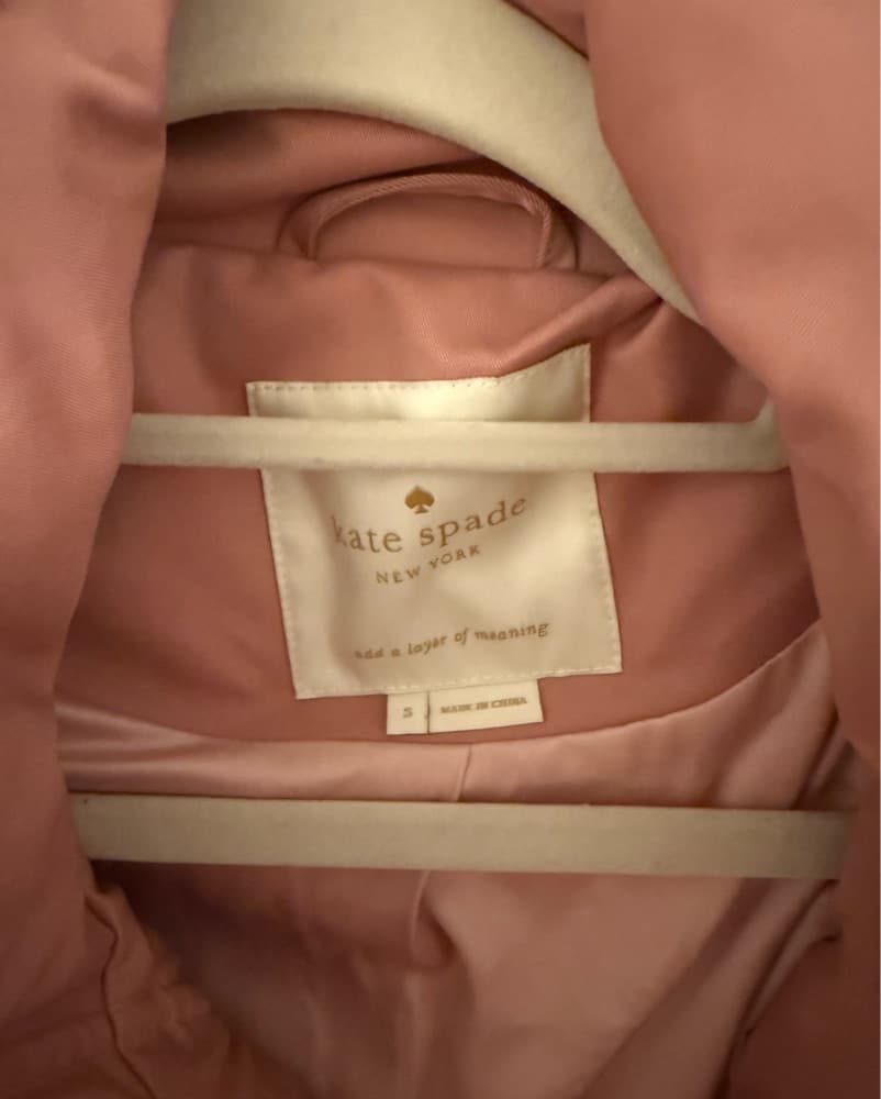 Kate Spade Puffer Jacket in Blush Pink - Image 5