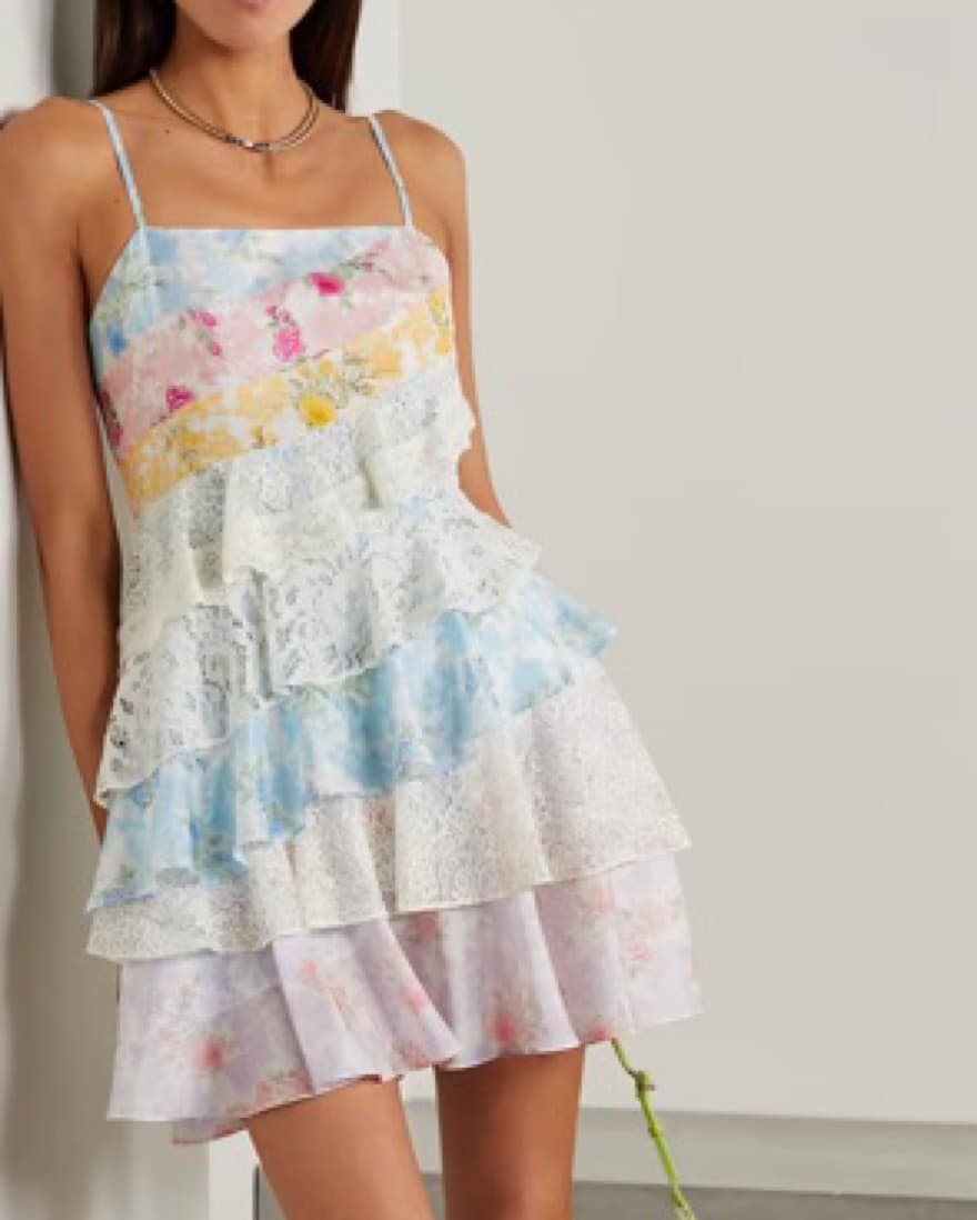 Imata Rainbow Patchwork Dress - Image 1