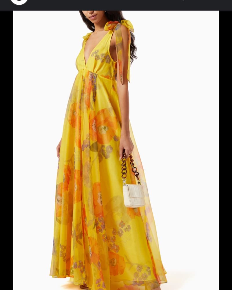 Staud Floral Dress - Image 3