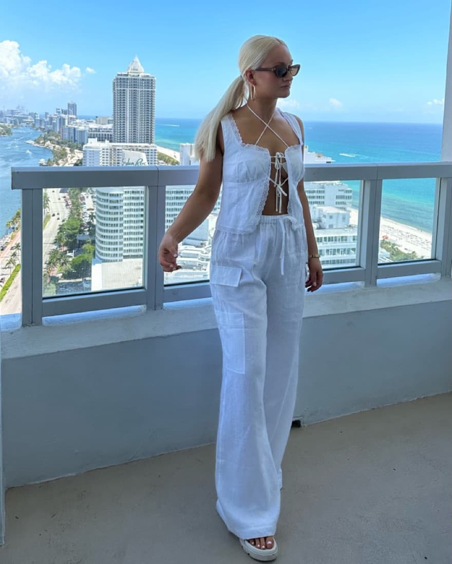 Reformation Ethan Linen Pant - Image 2