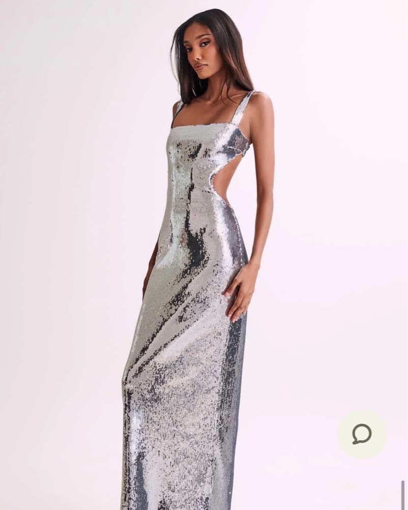 Meshki Adoria Sequin Maxi Dress - Image 1