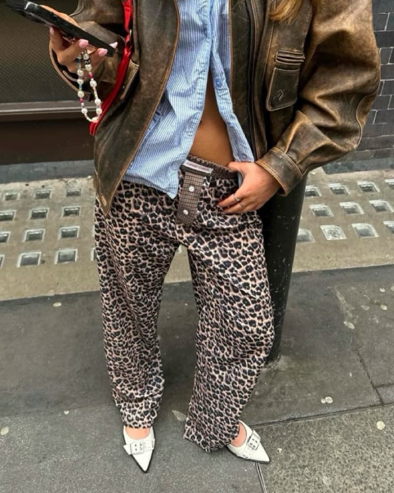 Handover Cheetah EX-BOYFRIEND® Pants - Image 1