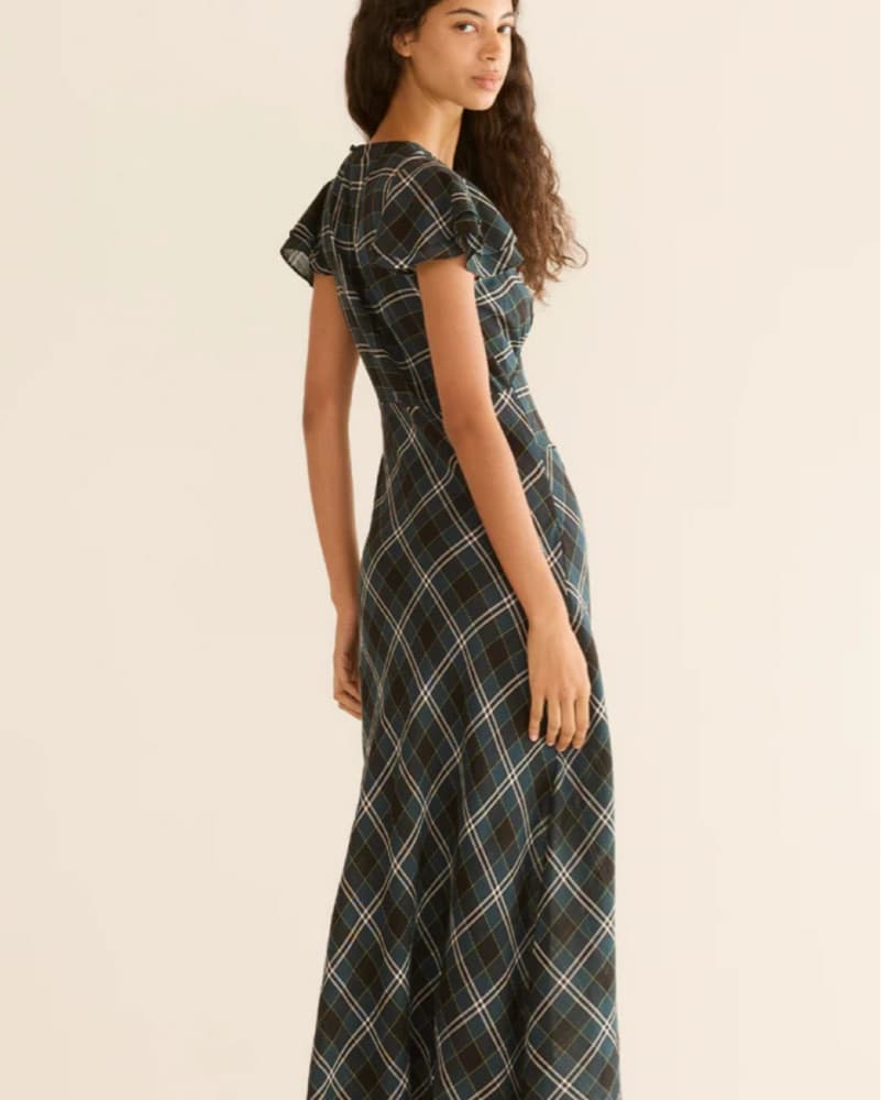 Doen Seraphine Dress In Plaid  - Image 3