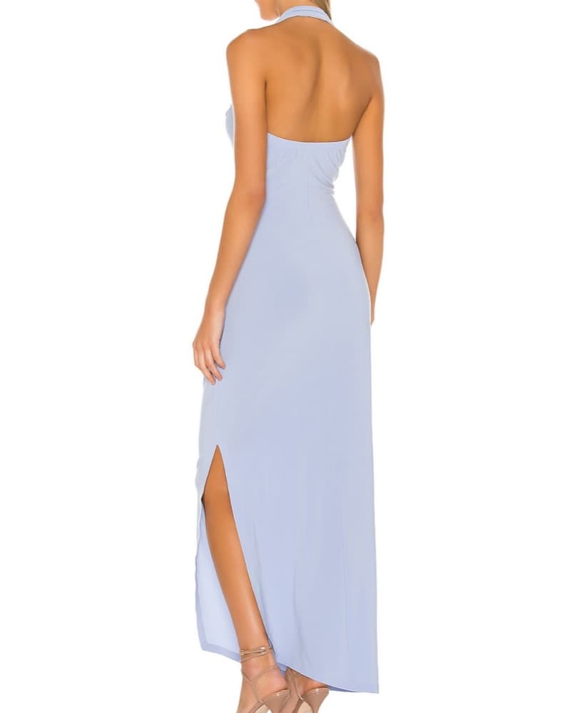 Elegant Halter Maxi Dress - Image 2
