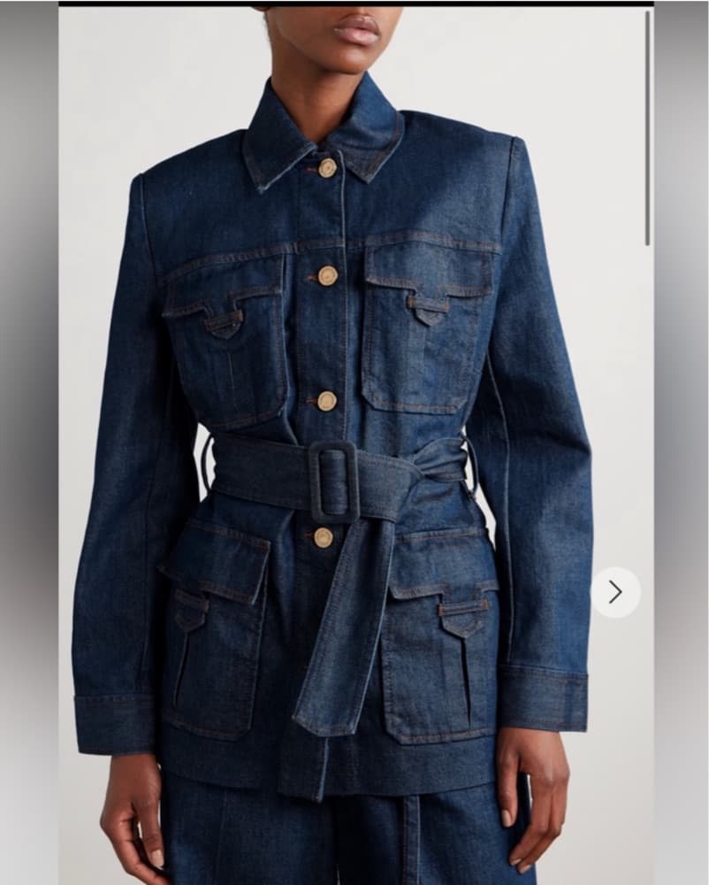 Zimmermann Illuminate Denim  Jacket - Image 2