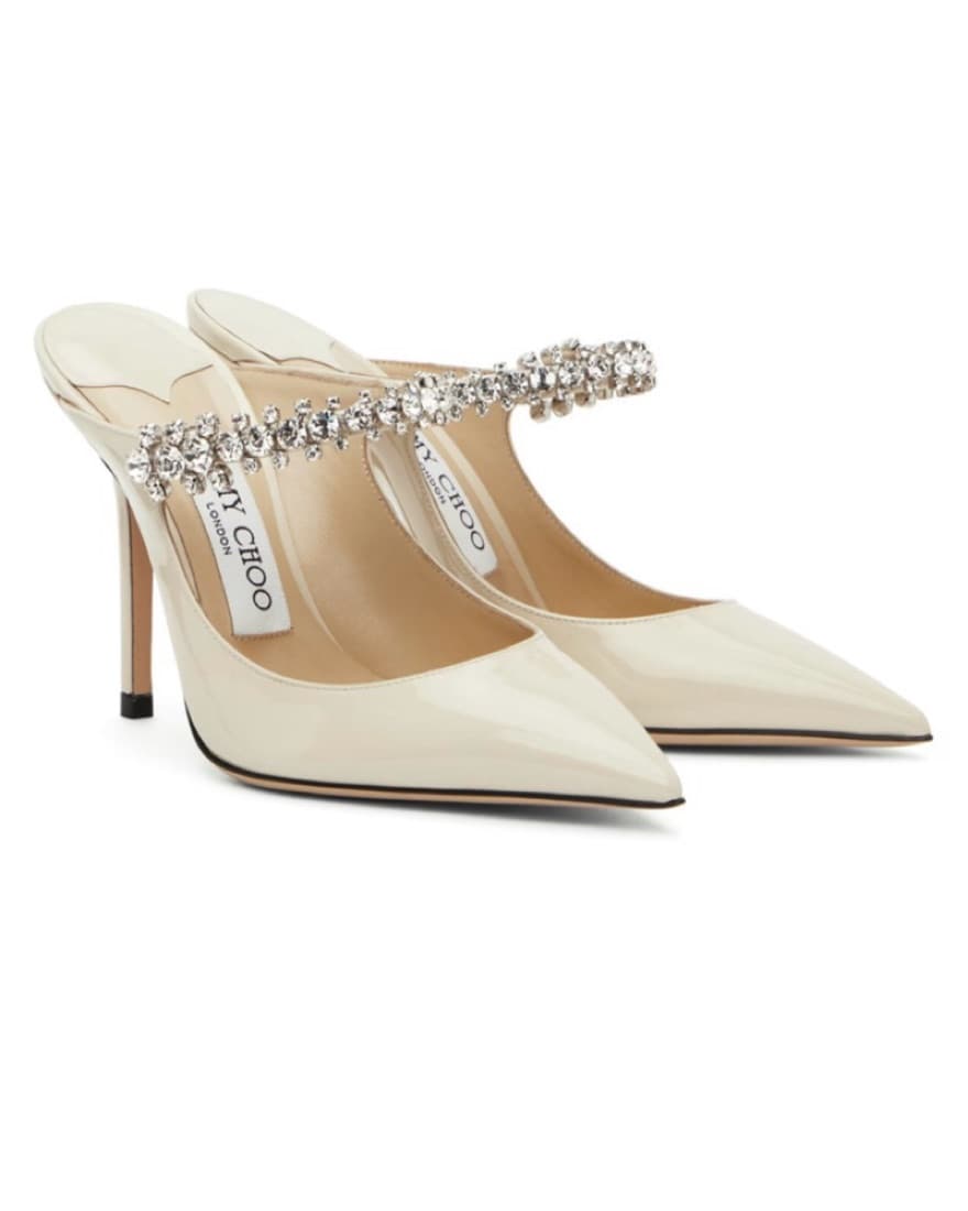 Jimmy Choo Heels Off White  - Image 1