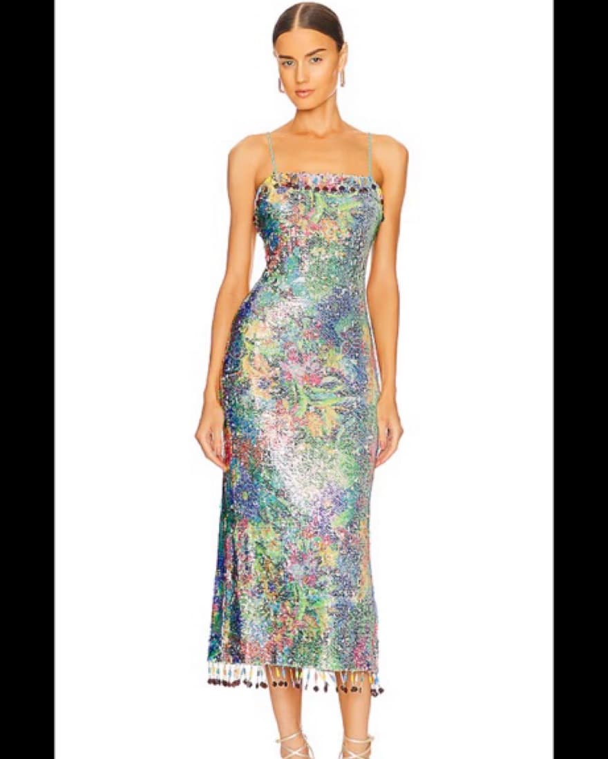 Alexis Sequin Dress   - Image 1