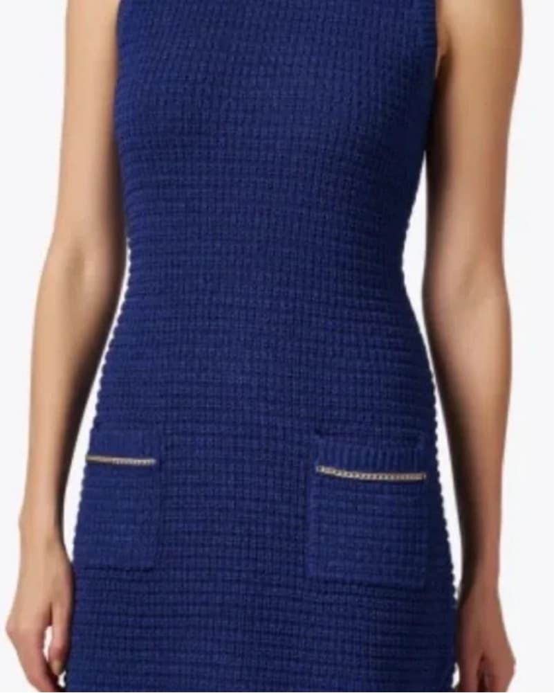 Shoshanna Navy Blue Knit Dress - Image 1