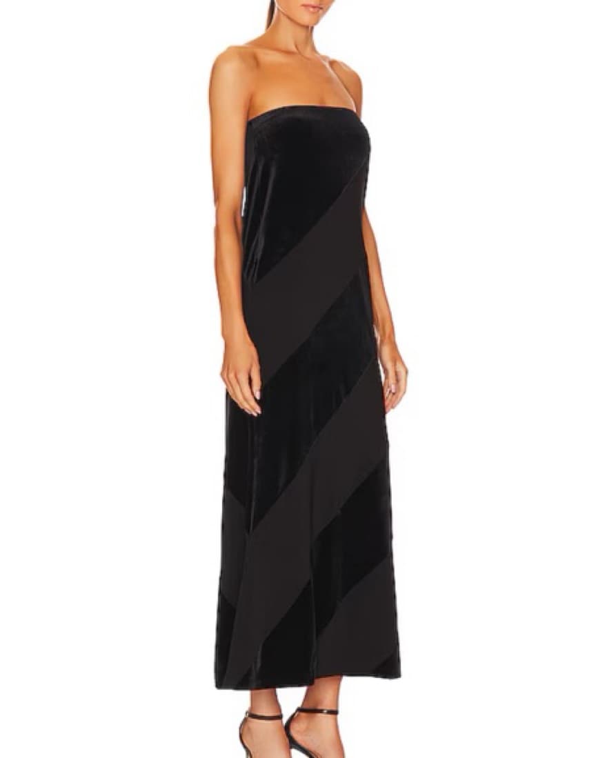 Norma Kamai Spiral Strapless Dress - Image 3