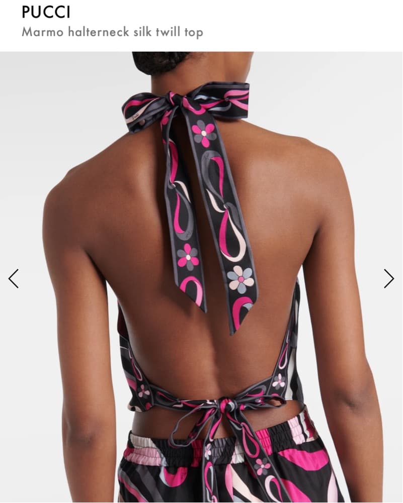 PUCCI Halter Top  - Image 2