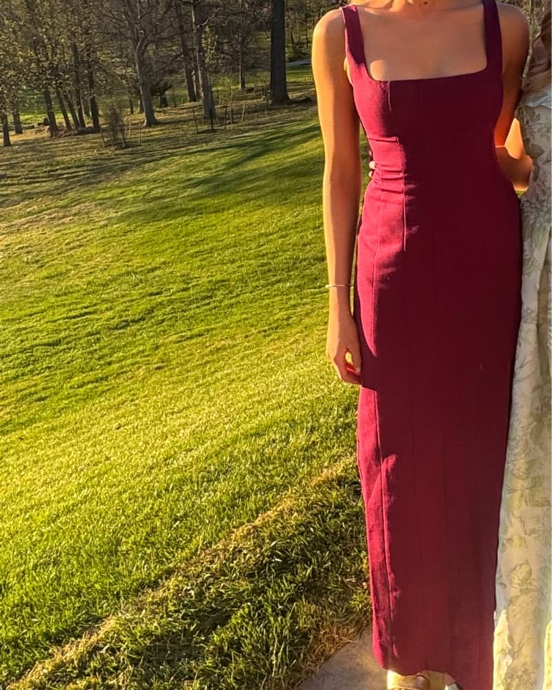 Staud Plum / Burgundy Gown - Size 4  - Image 1