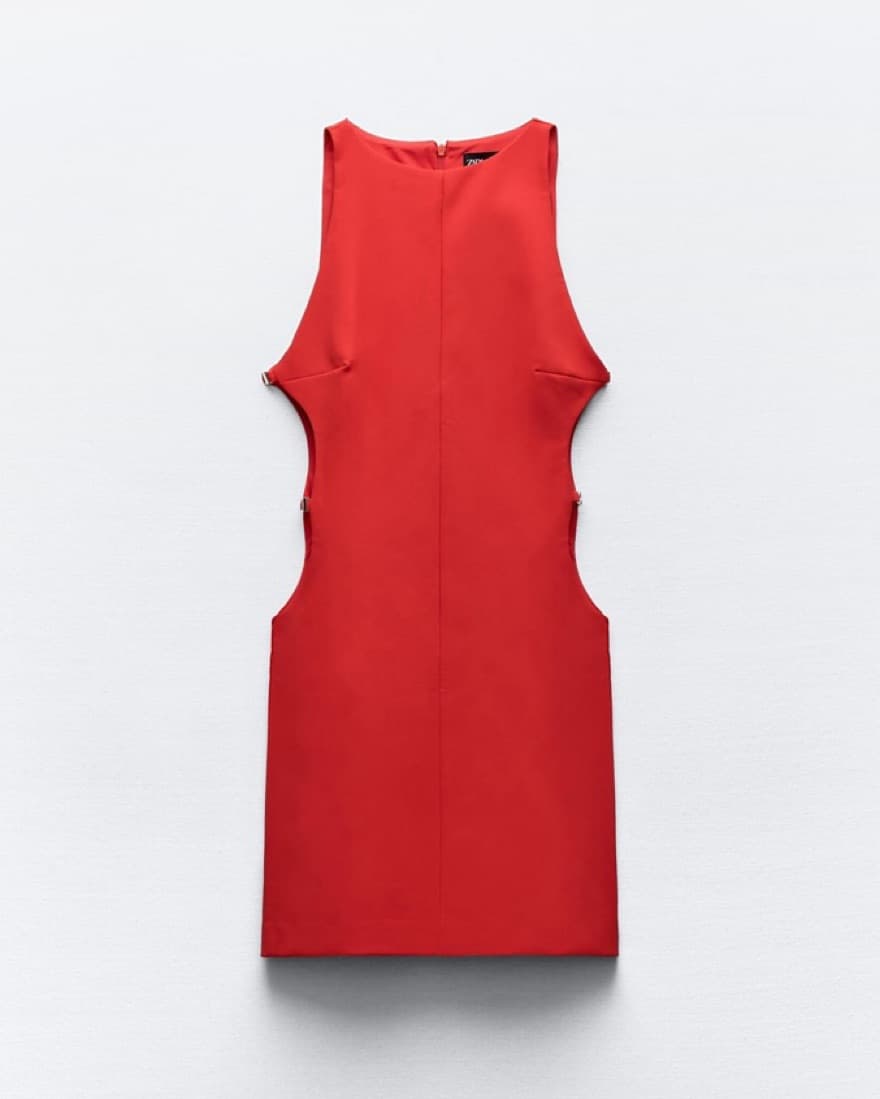 Red Mini Dress - Image 2