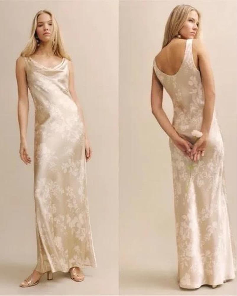 Reformation Annabelle Silk Dress - Image 1