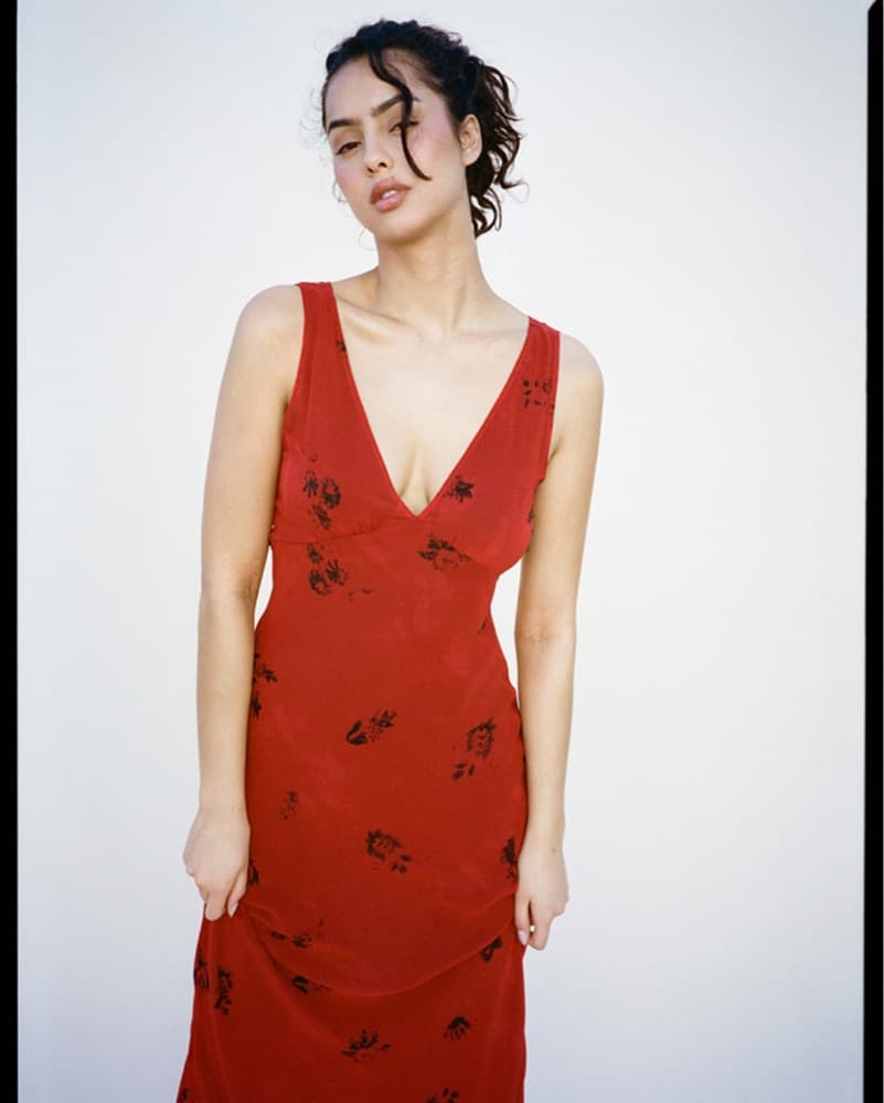 Realistion Par Red Long Dress - Image 2