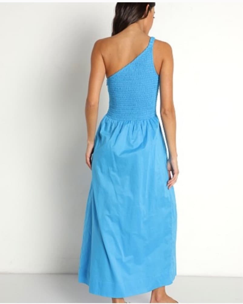 Faithfull The Brand Blue Maxi Dress - Image 2