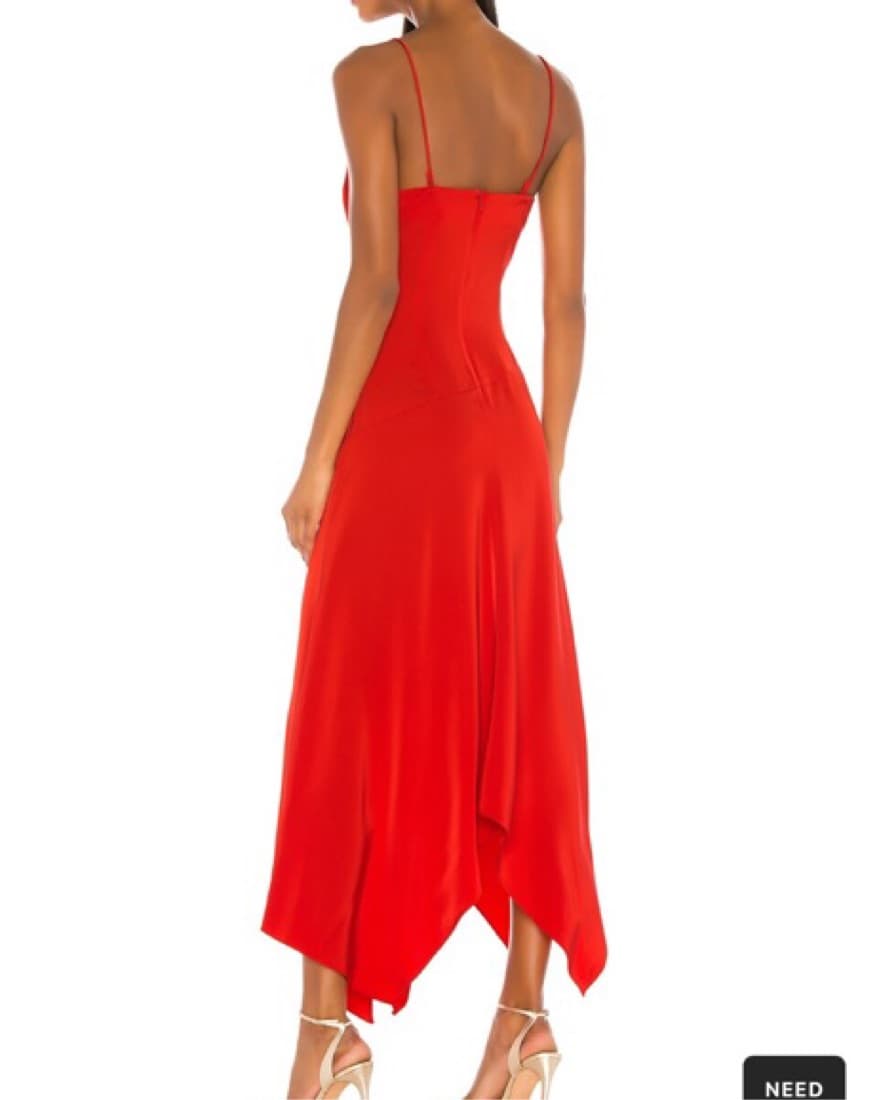 	 NBD Red Teodora Dress - Image 2