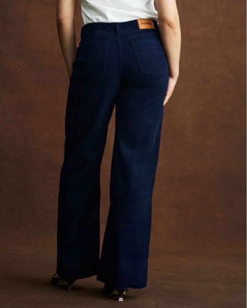 Parke Navy Corduroy Bomber Jacket & Pant - Image 4