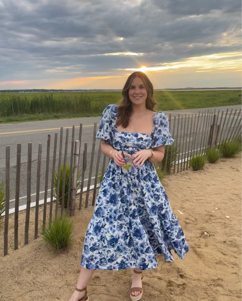 petite white dress for women Freya Temple Slip on a pair Elegant Crepe Maxi Dress epos:style-code:26033895 STWH Color:Cerulean