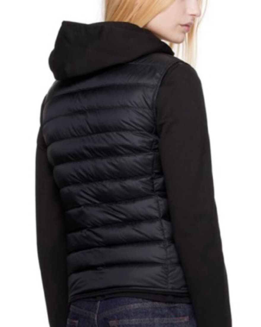 Black Moncler Puffer Vest  - Image 3