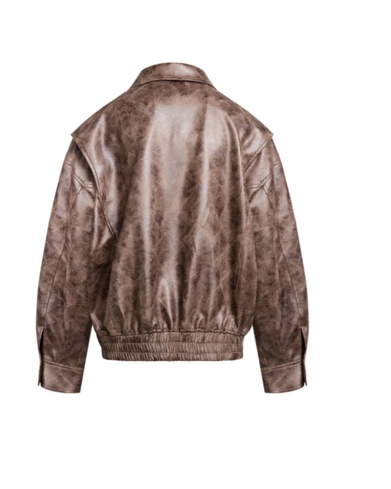 Lioness Kenny Faux Leather Bomber  - Image 4