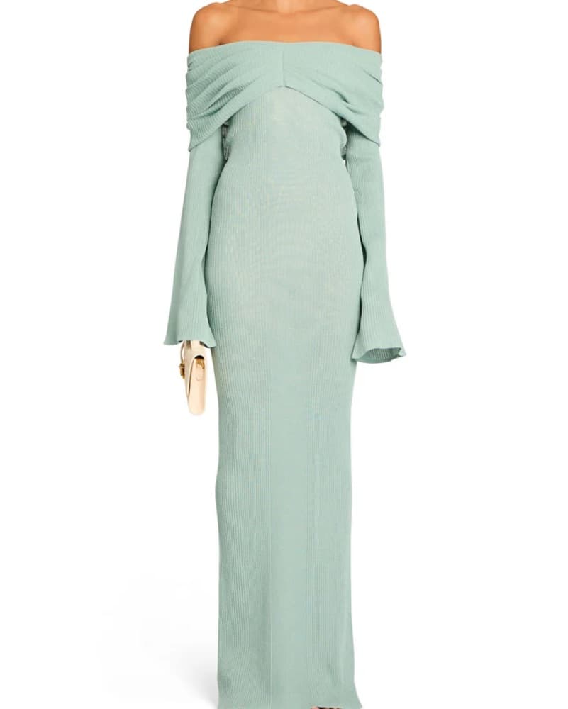 Seroya Xenia Off-Shoulder Maxi Dress - Image 4