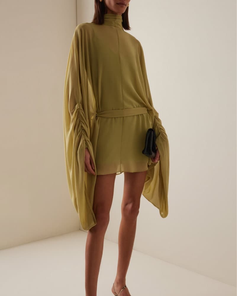 De La Vali  Nila Chiffon Mini Dress - Image 1