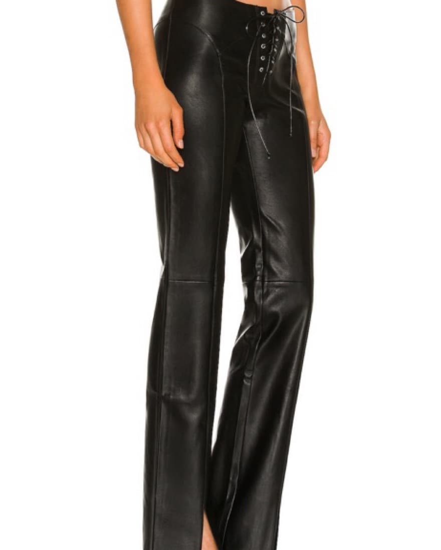 Miaou Leather Pants - Image 3