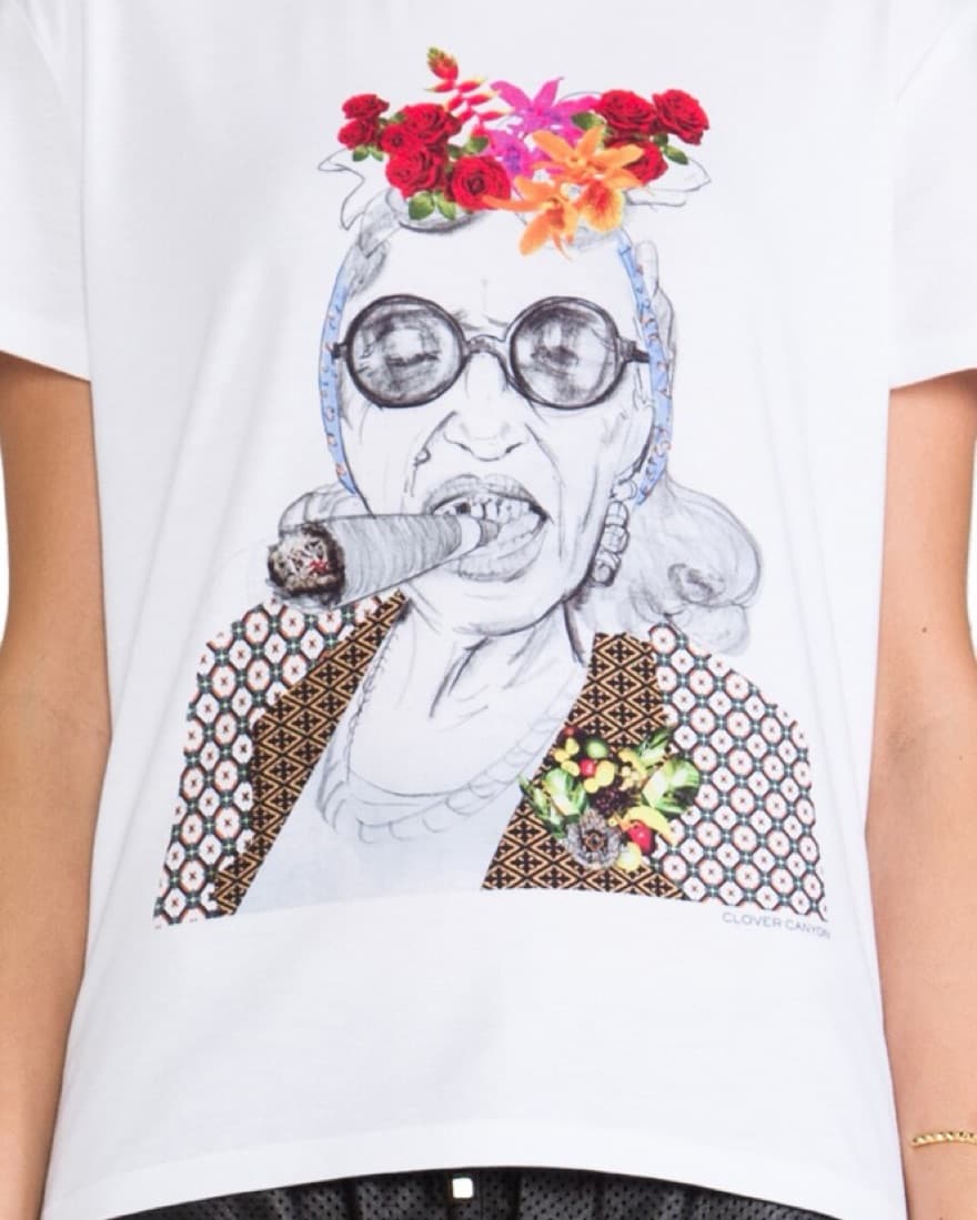 Clover Canyon Smokin Granny Tee (XS) - Image 4