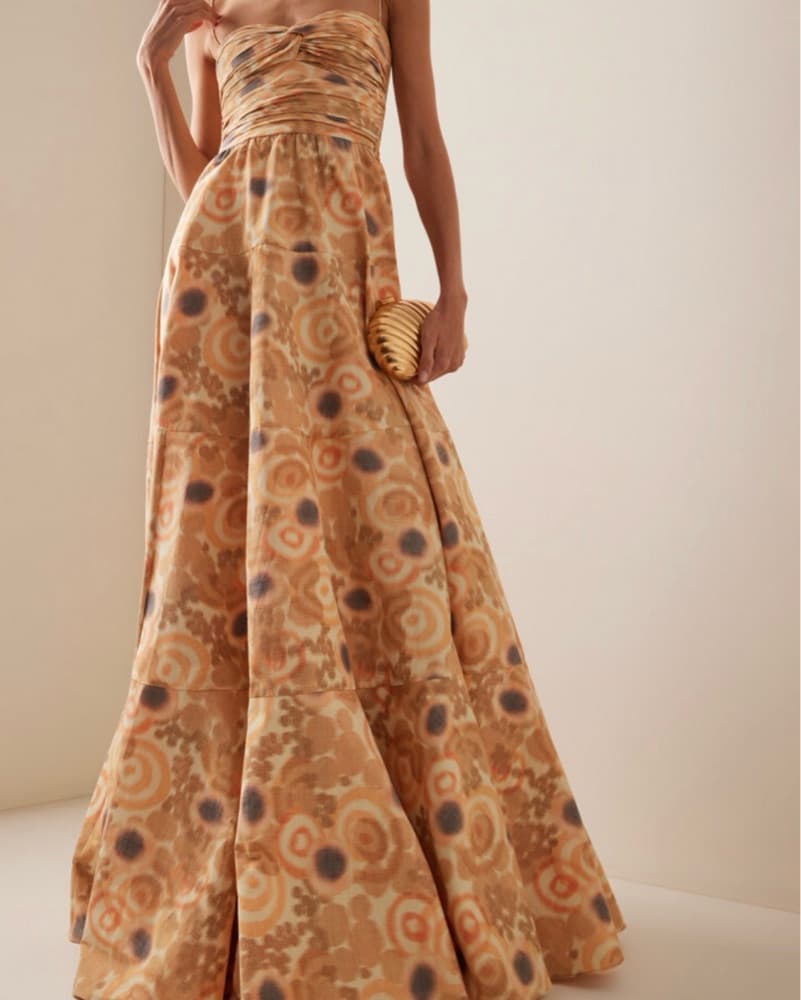 Alexis Imilia Printed Gown - Image 1
