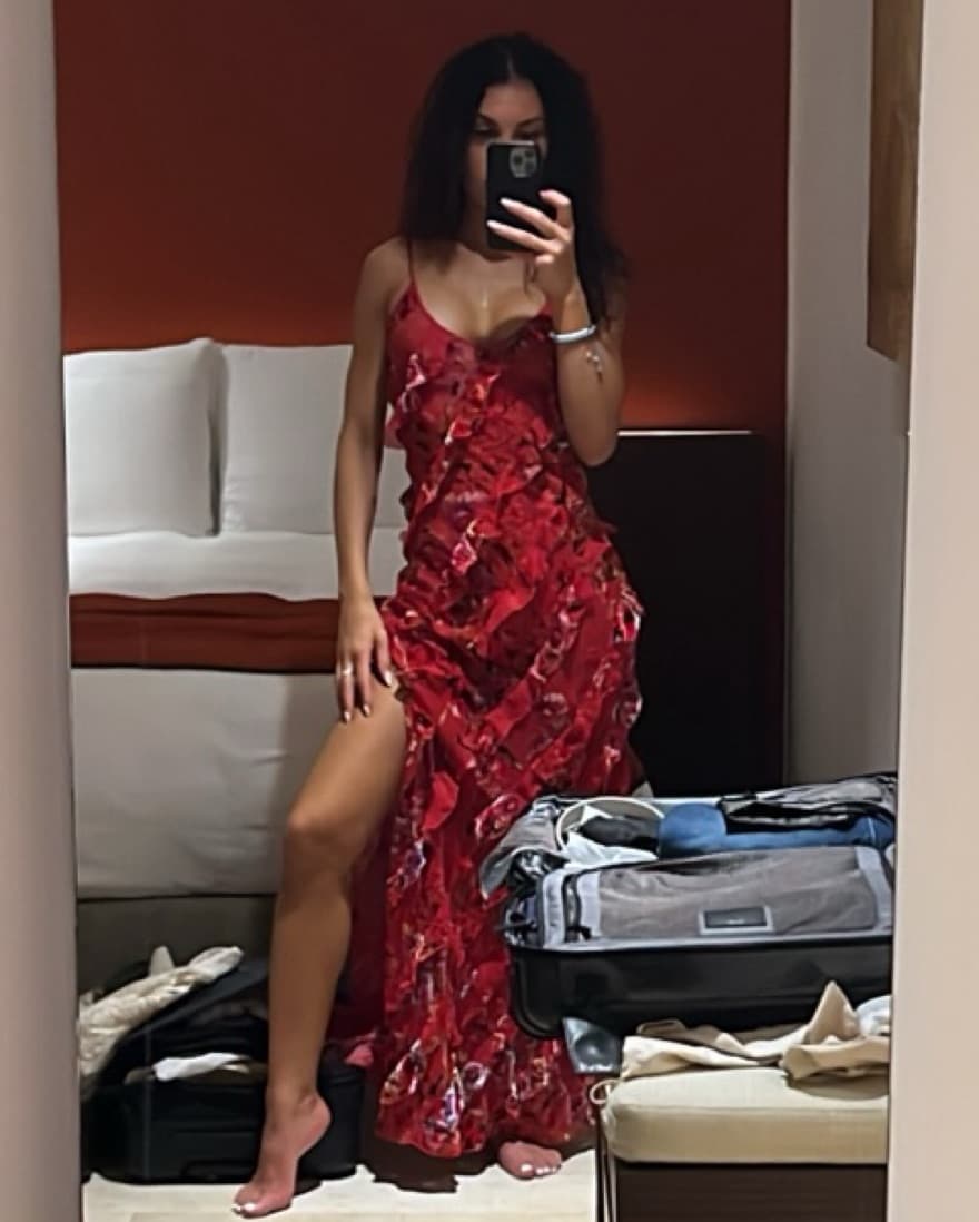 Rat & Boa Floral Ruffle Maxi Dress - Image 3