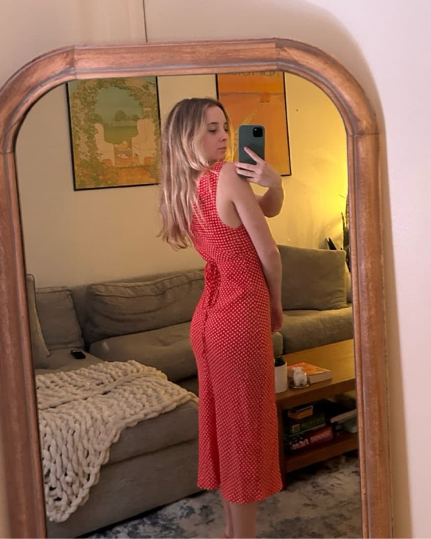 realisation par silk midi dress - Image 3